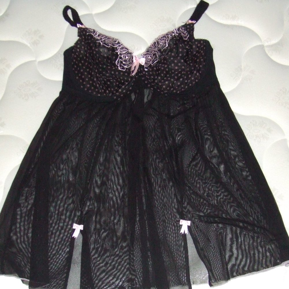 Elomi BETTY Babydoll & Paramour Bra 38DDD LOT 2